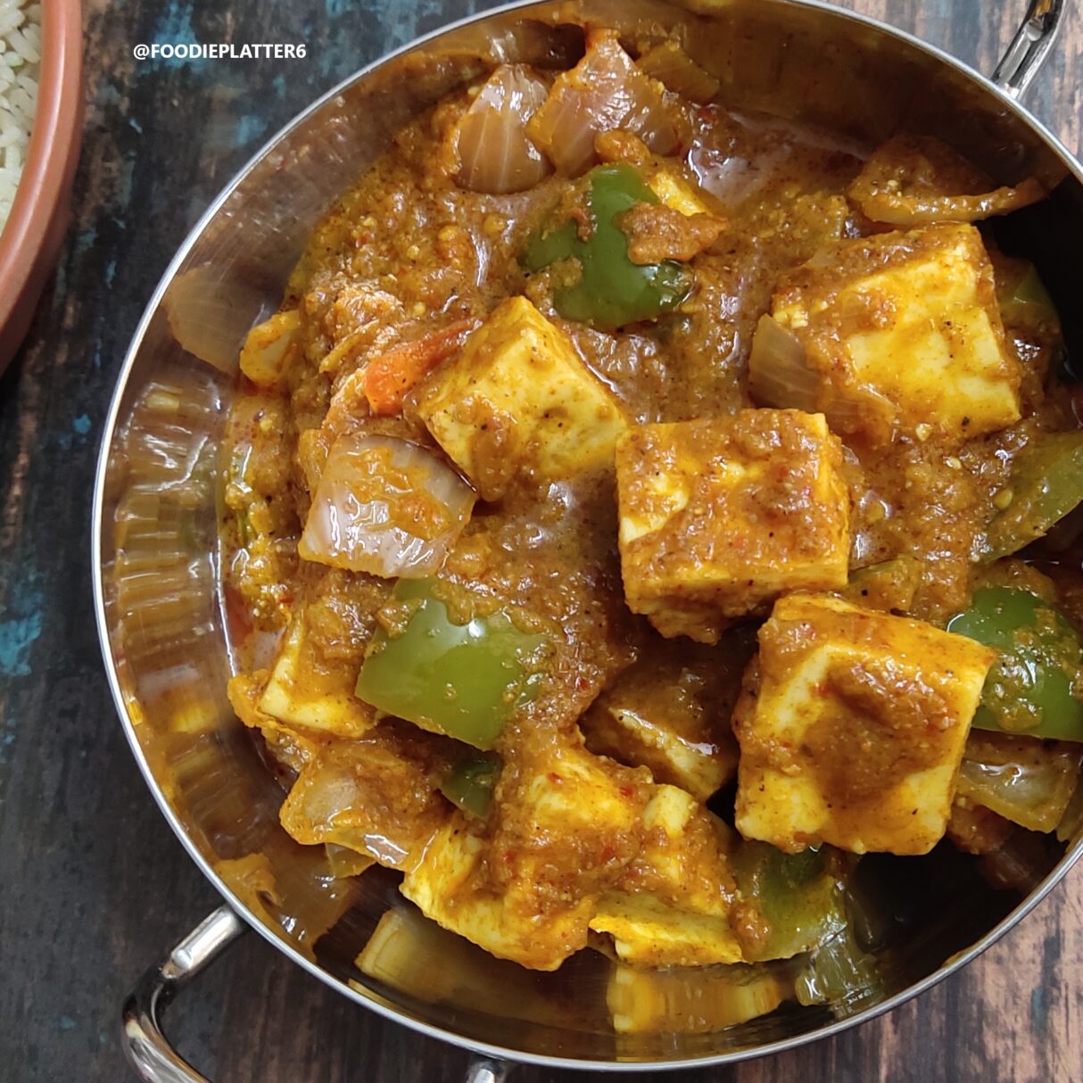 Kadai Paneer/Tofu Recipe – Dry version - Foodie Platter - Recipe world