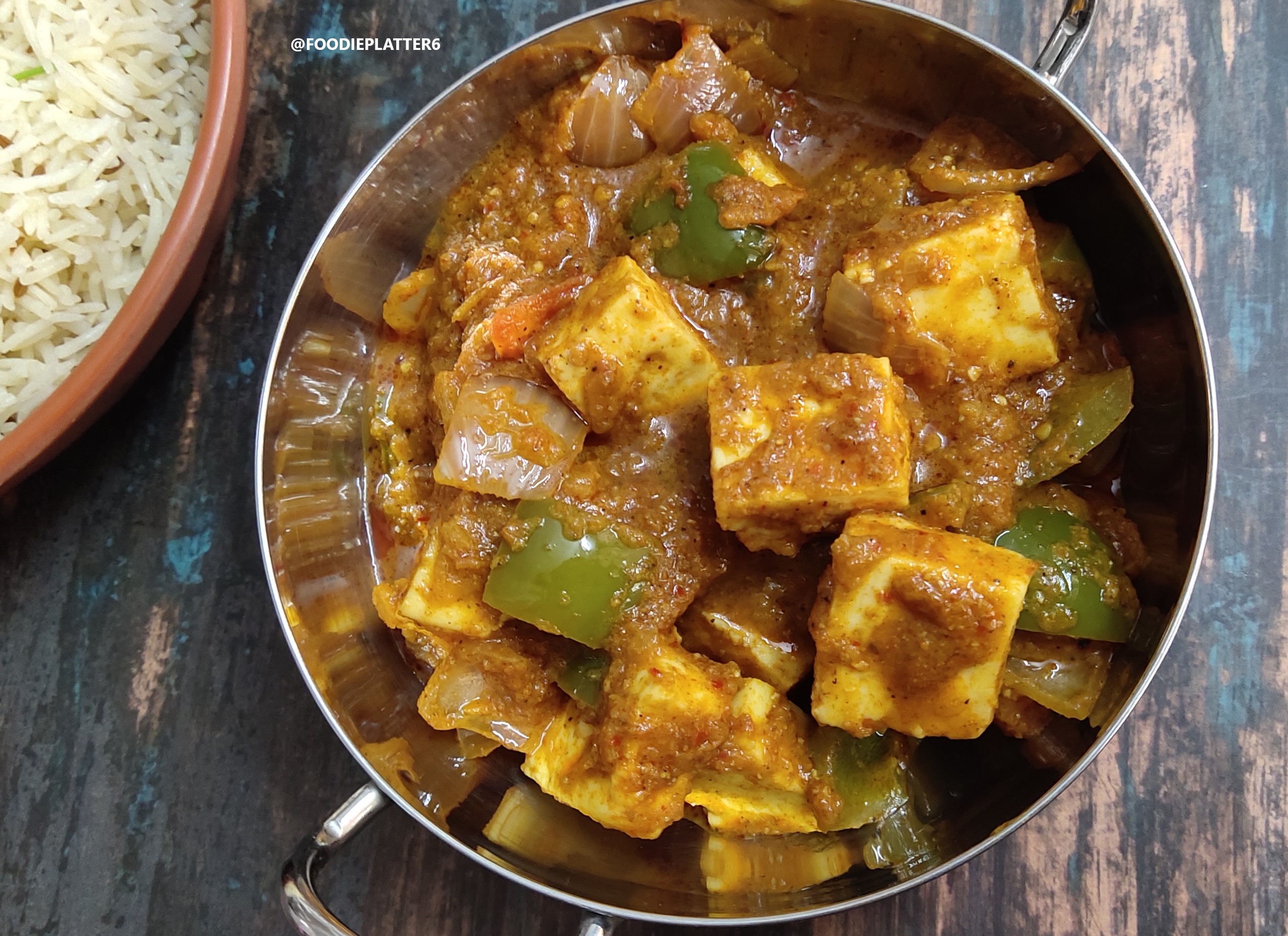 Kadai Paneer Tofu Recipe – Dry Version - Foodie Platter - Recipe World