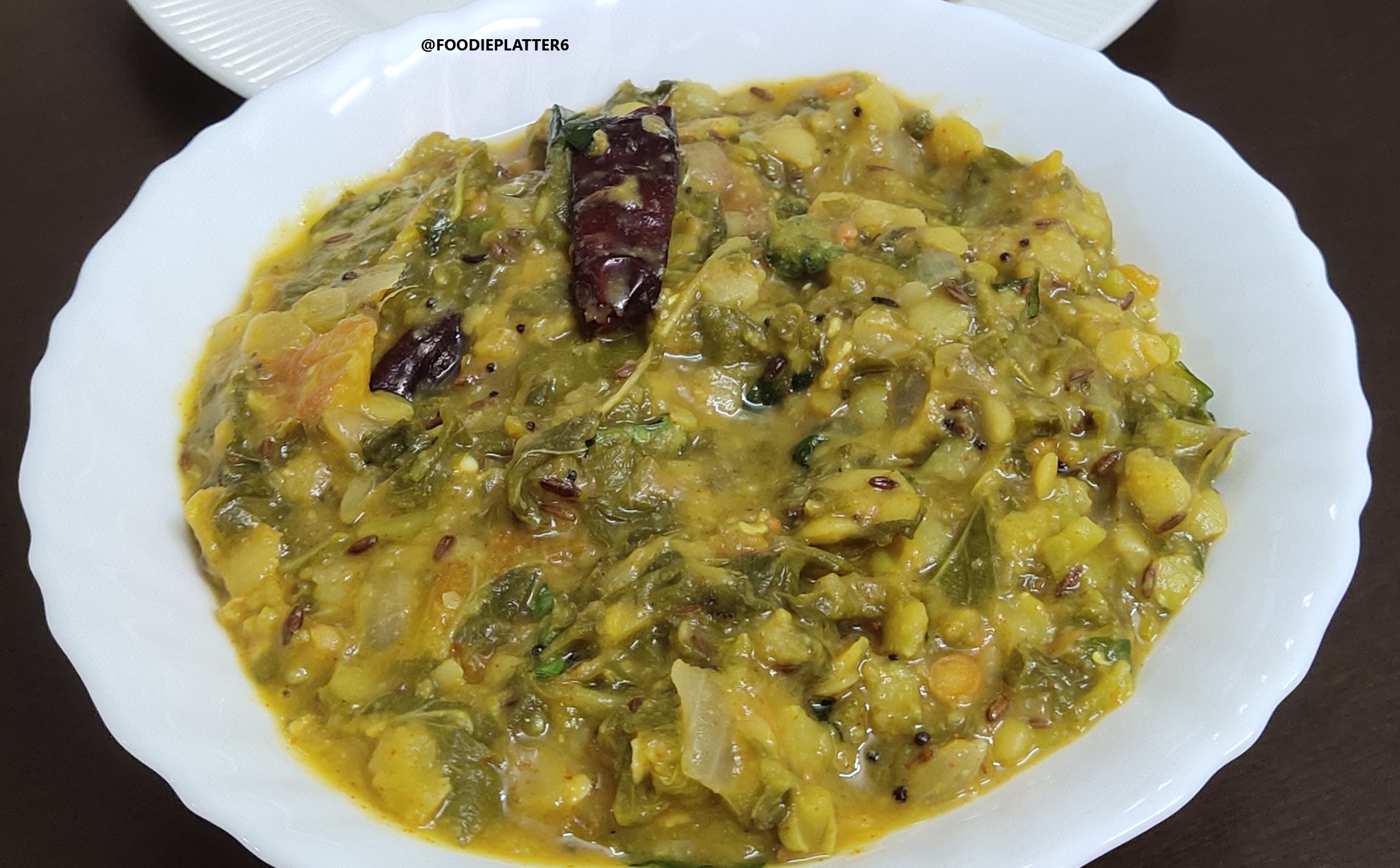 Thotakura Pappu (Amaranth leaves Dal) - Foodie Platter - Recipe world